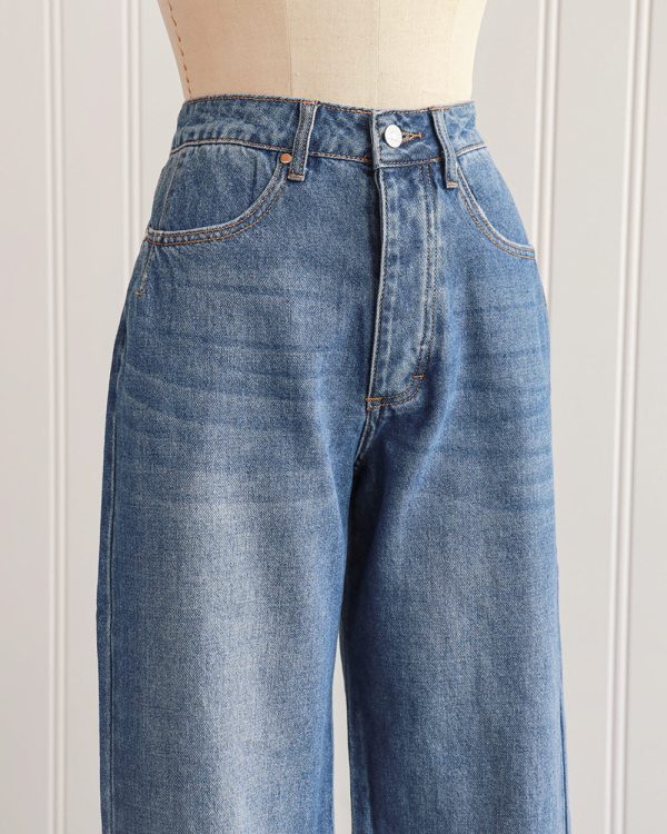 Baxter Low Rise Wide Leg Jeans - Image 2