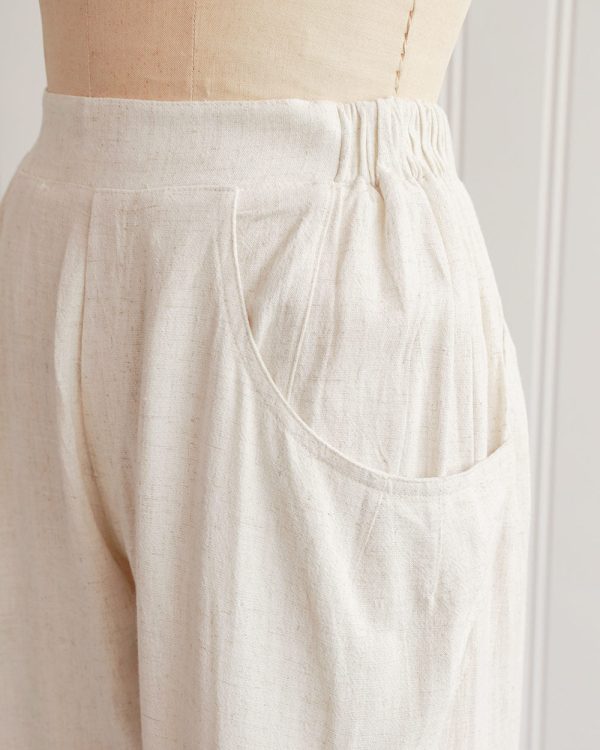 Thessaly Linen Barrel Pants - Image 4