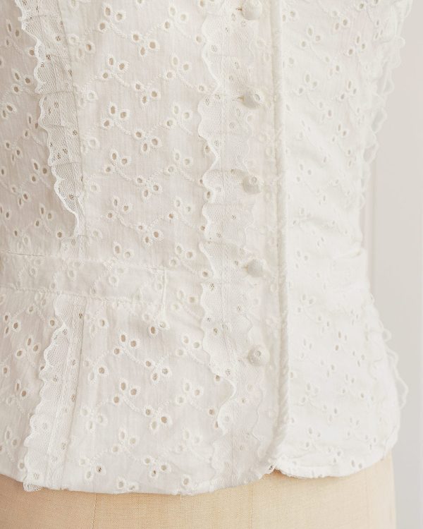 Sartoux Eyelet Top - Image 4