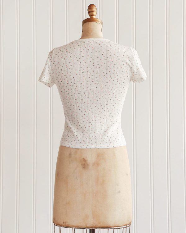 Posie Pointelle Tee - Image 3