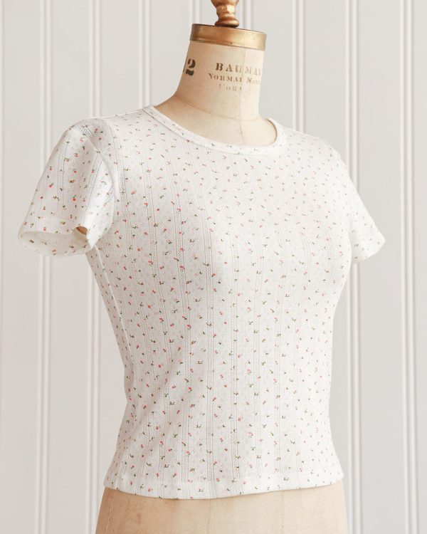 Posie Pointelle Tee - Image 2