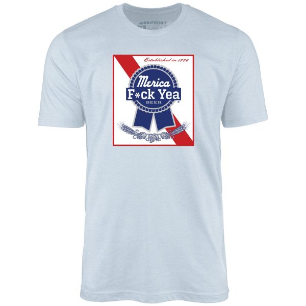 Merica F*ck Yea Beer - Unisex T-Shirt - Image 5