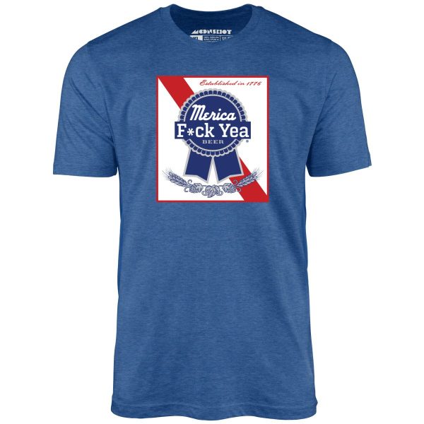 Merica F*ck Yea Beer - Unisex T-Shirt - Image 8