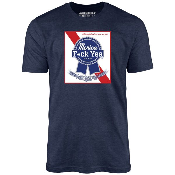 Merica F*ck Yea Beer - Unisex T-Shirt - Image 7